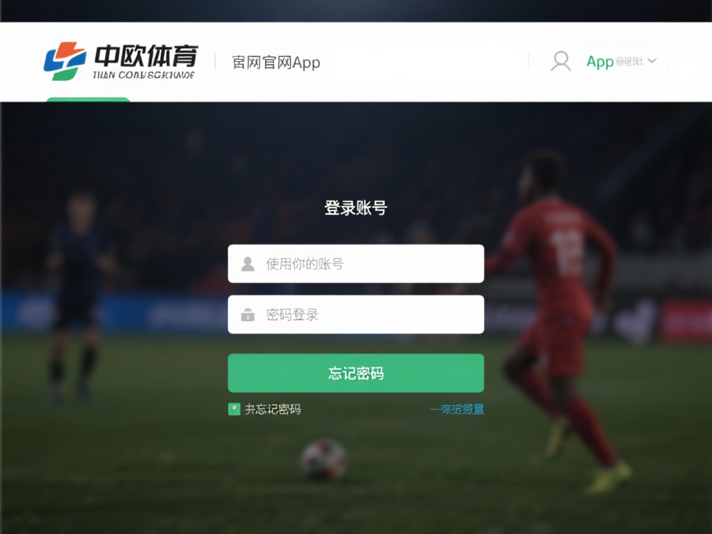 登录账号：首先，打开中欧体育的官方网站或App，使