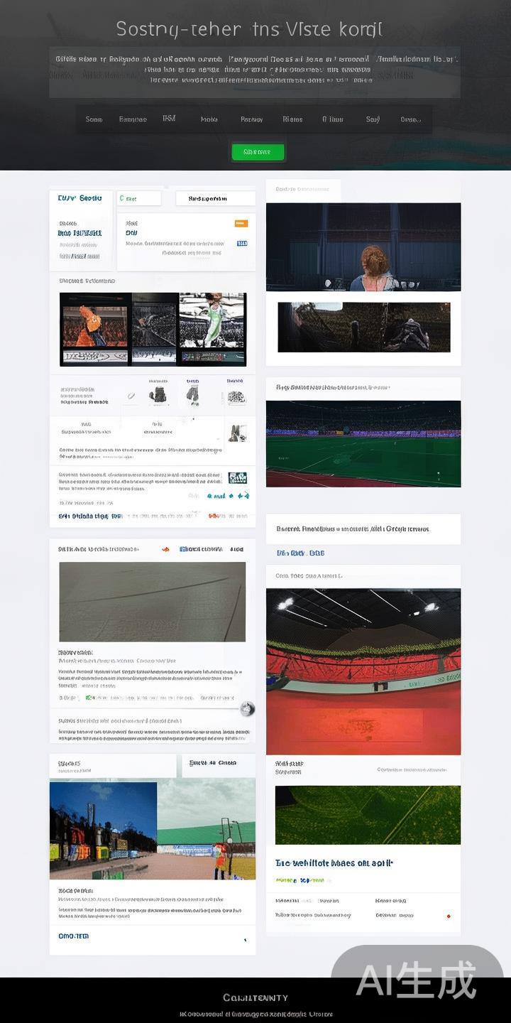深入解析中欧体育手机官网首页的精彩内容与优质服务体验 页面布局合理,分为多个板块,包括最新资讯、赛事直播